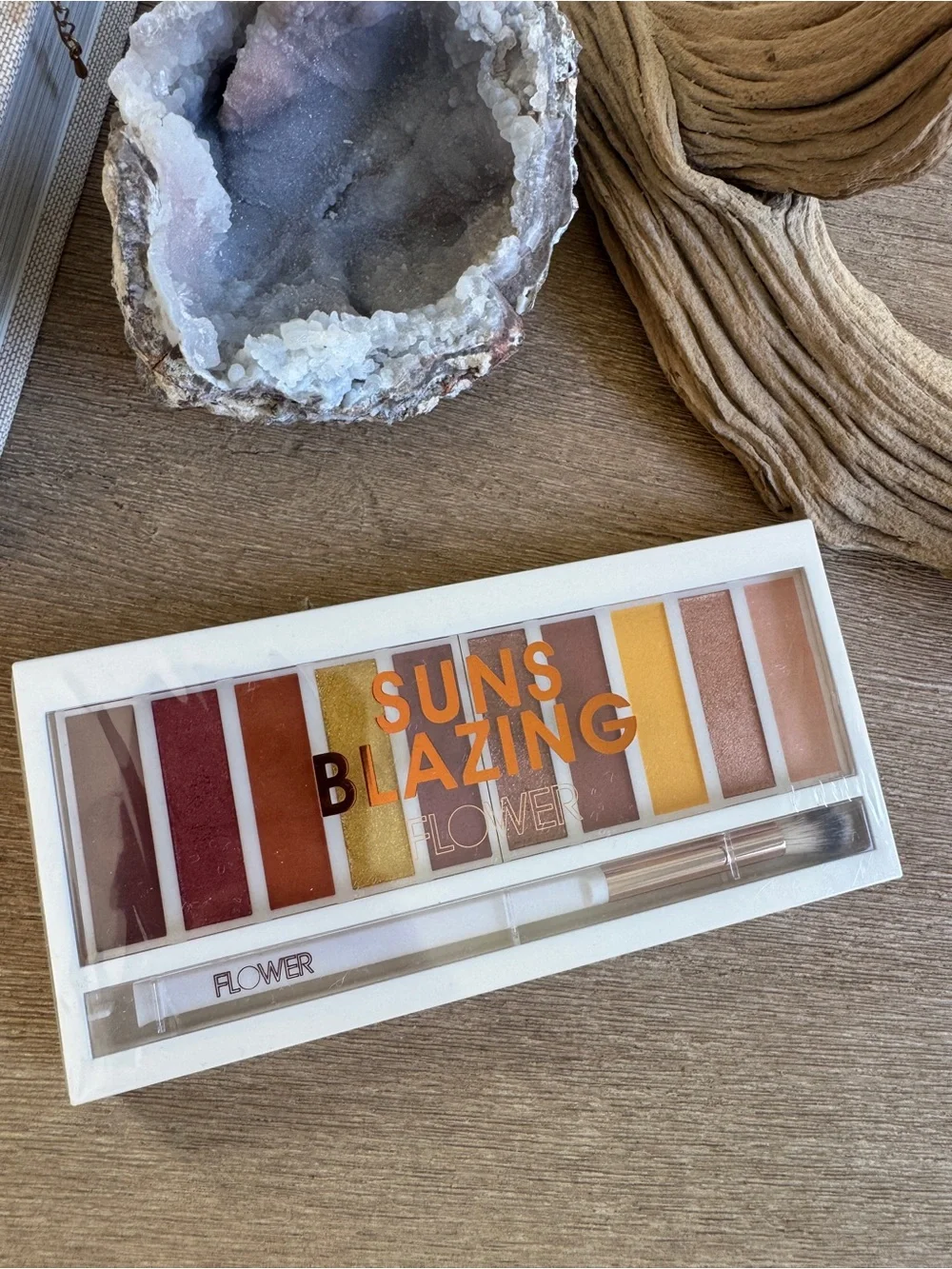 Flower Beauty Shimmer & Shade Eyeshadow Palette Suns Blazing